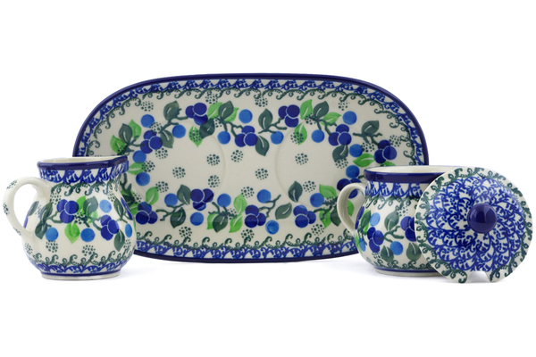 Sugar and Creamer Set 10"