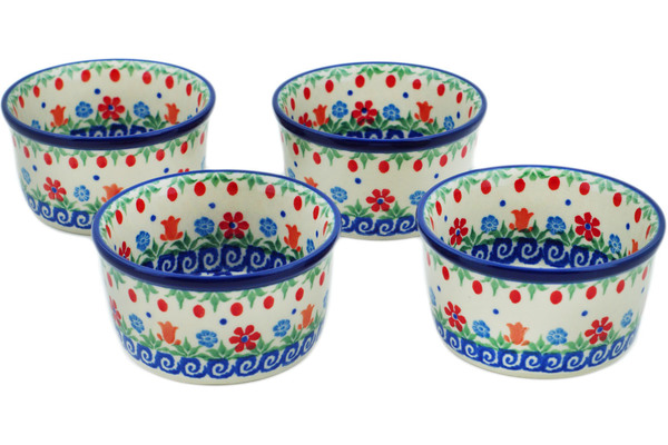 Set of 4 ramekin bowls