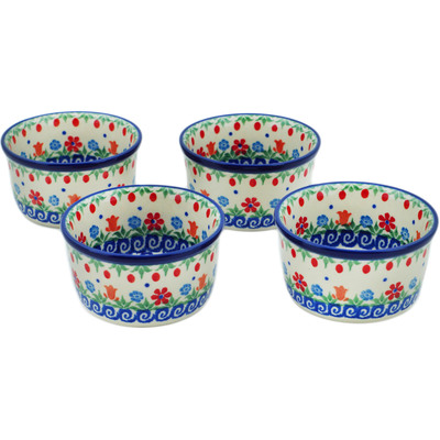 Set of 4 ramekin bowls