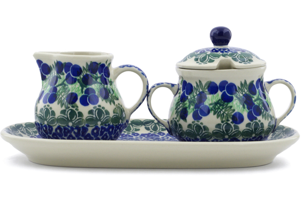 Sugar and Creamer Set 10"