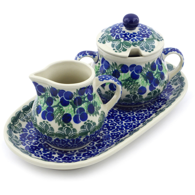 Sugar and Creamer Set 10"