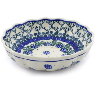 Scalloped Fluted Bowl 6"