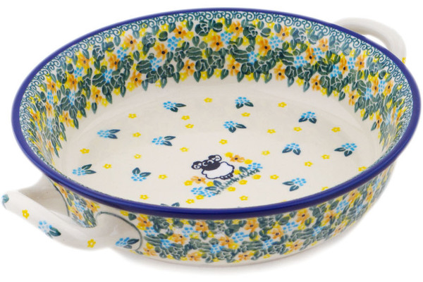 Round Baker with Handles 10"