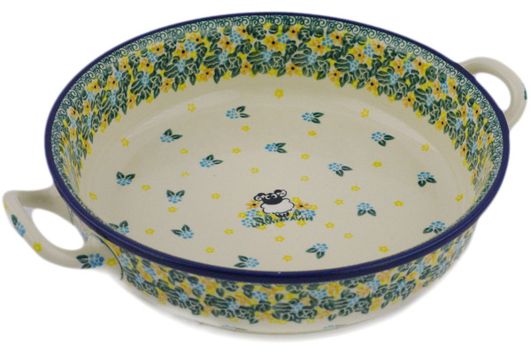 Round Baker with Handles 11"