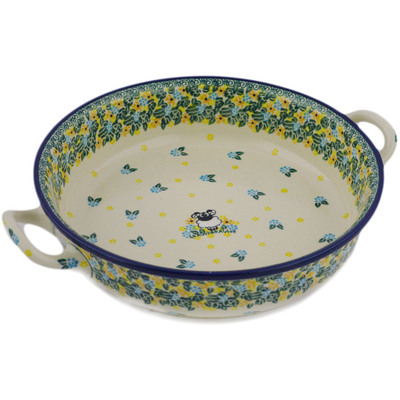 Round Baker with Handles 11"