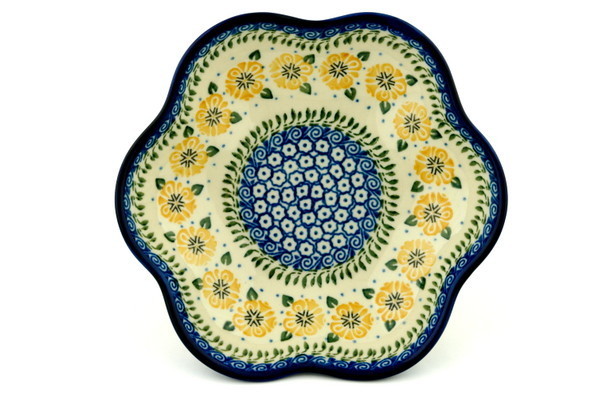 Scalloped Fluted Bowl 8"