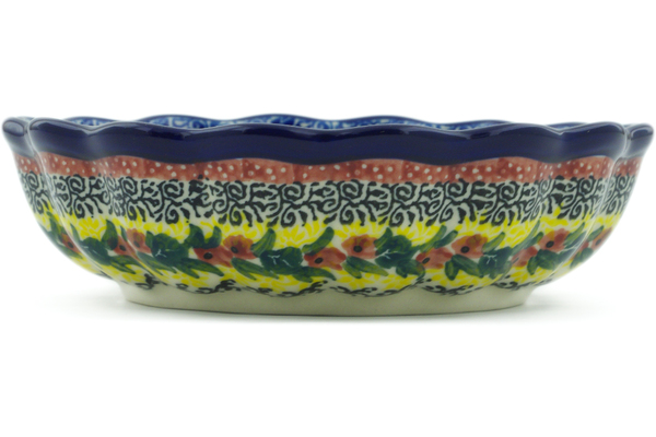 Scalloped Fluted Bowl 6"