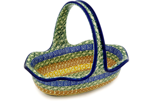 Basket with Handle 8"