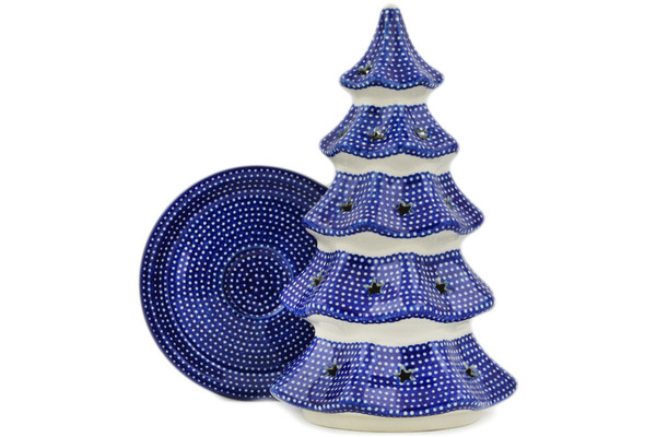 Christmas Tree Candle Holder 10"