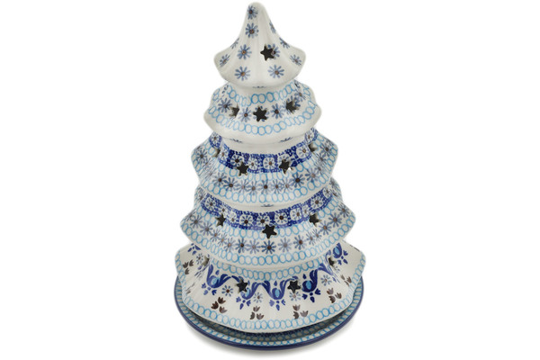 Christmas Tree Candle Holder 10"