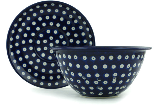 Colander with Plate 8"