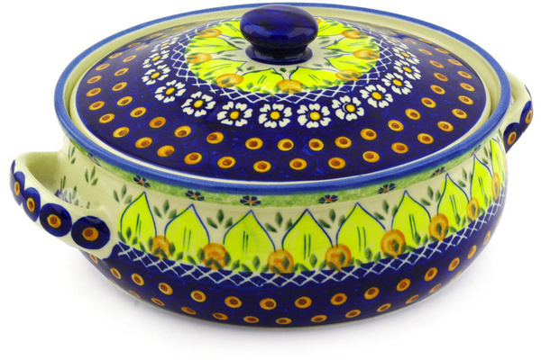 Baker with Cover with Handles 13"