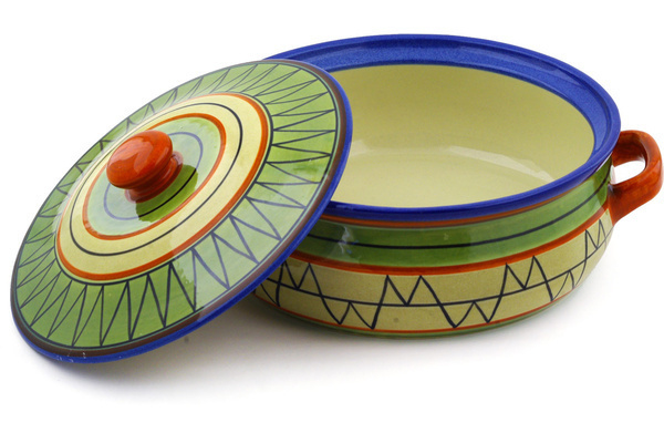 Baker with Cover with Handles 13"