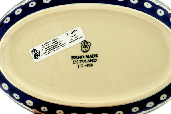 Oval Baker 8"