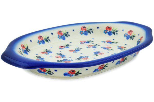 Platter with Handles 12"