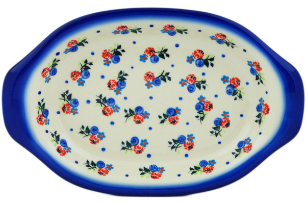 Platter with Handles 12"