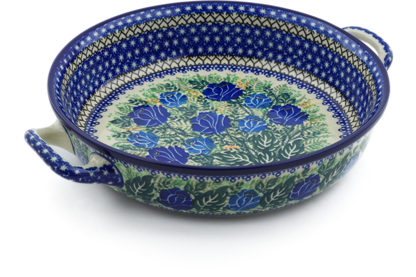 Round Baker with Handles 10-inch