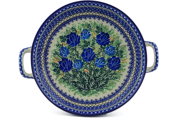 Round Baker with Handles 10-inch