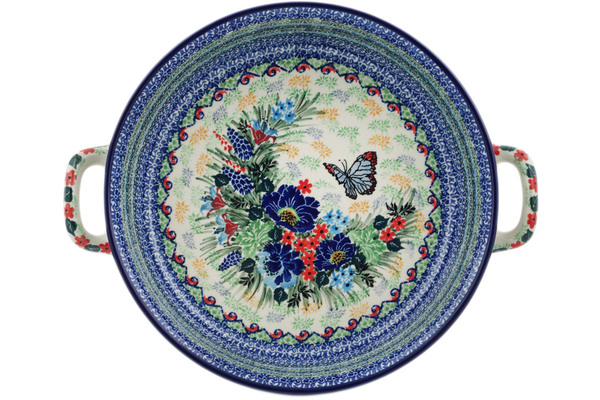 Round Baker with Handles 10-inch