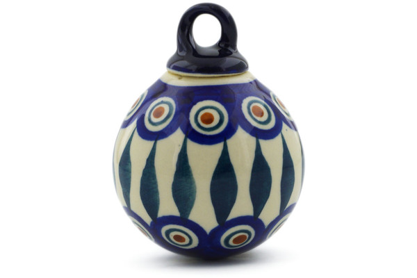 Christmas Ball Ornament 4"