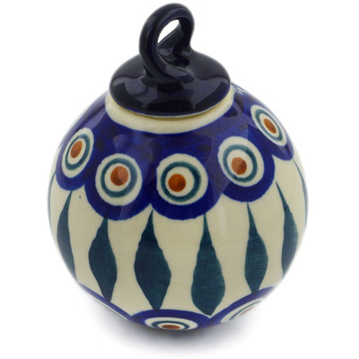 Christmas Ball Ornament 4"