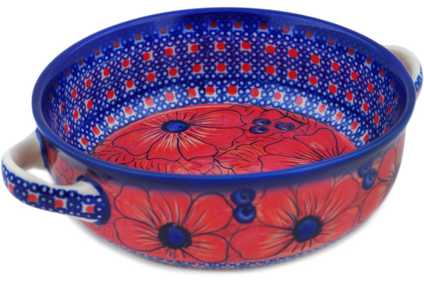 Round Baker with Handles 8"