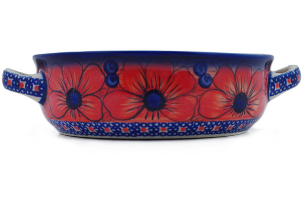 Round Baker with Handles 8"