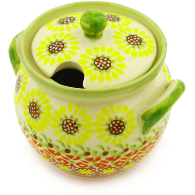 Jar with Lid with Opening 5"