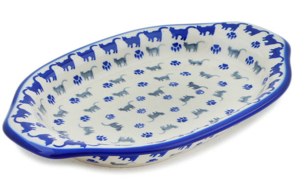 Platter with Handles 12"