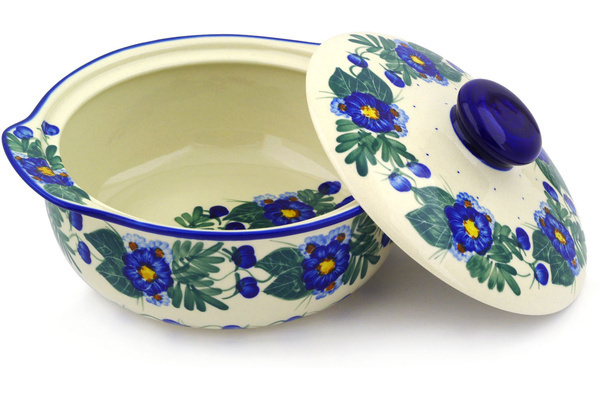 Baker with Cover with Handles 10"