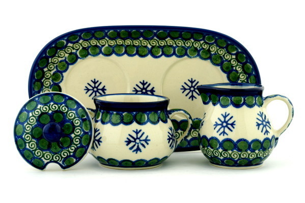 Sugar and Creamer Set 10"