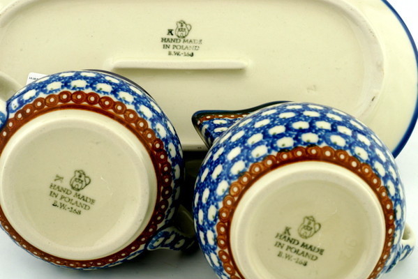 Sugar and Creamer Set 11"