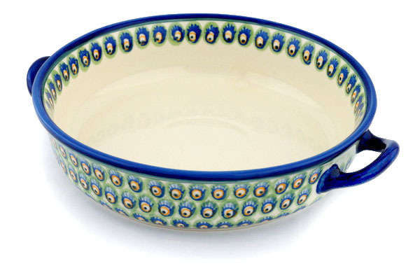 Round Baker with Handles 13"