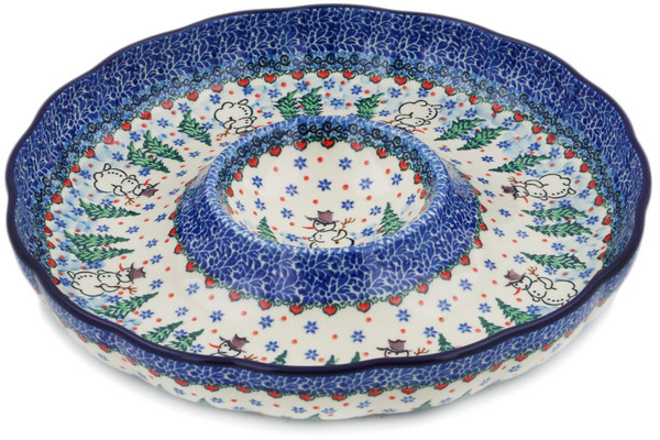 Chip and Dip Platter 12"