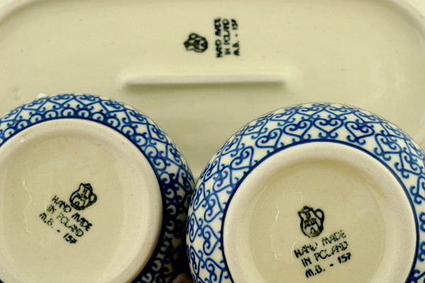 Sugar and Creamer Set 11"