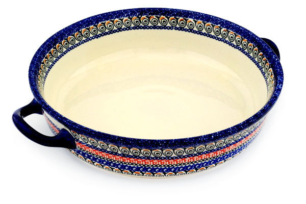 Round Baker with Handles 13"