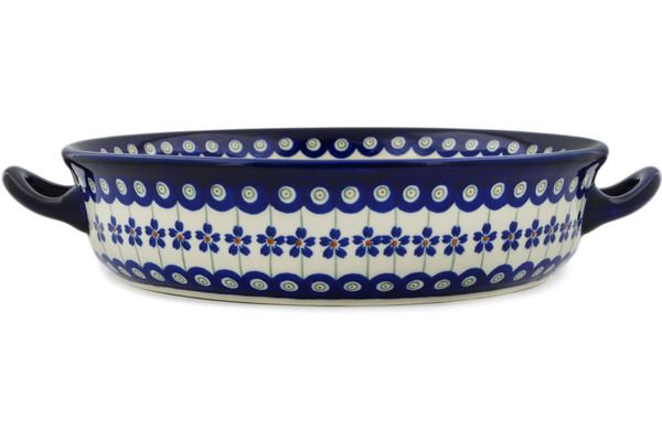 Round Baker with Handles 13"