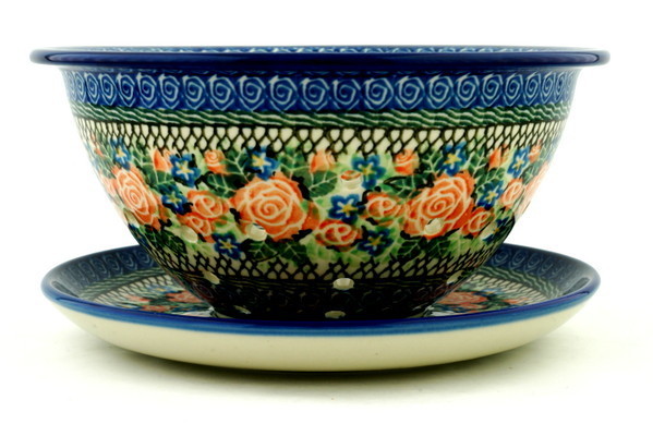 Colander with Plate 8"