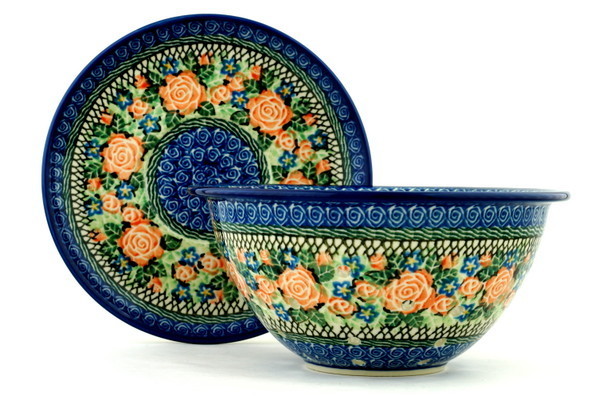 Colander with Plate 8"