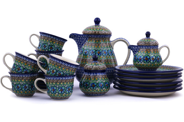 Tea or Coffee Set for Six 51 oz