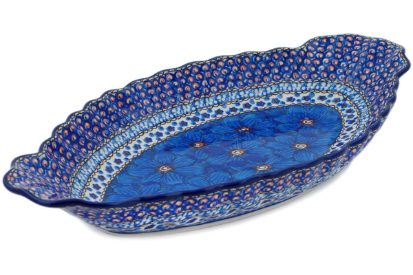 Platter with Handles 16"