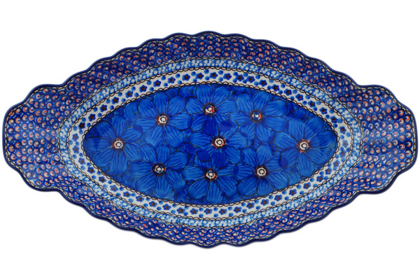 Platter with Handles 16"