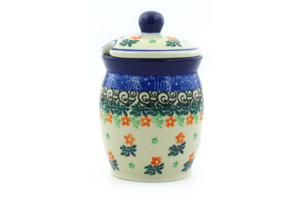 Jar with Lid with Opening 4"
