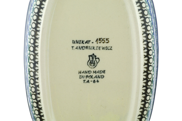 Oval Baker with Handles 9"