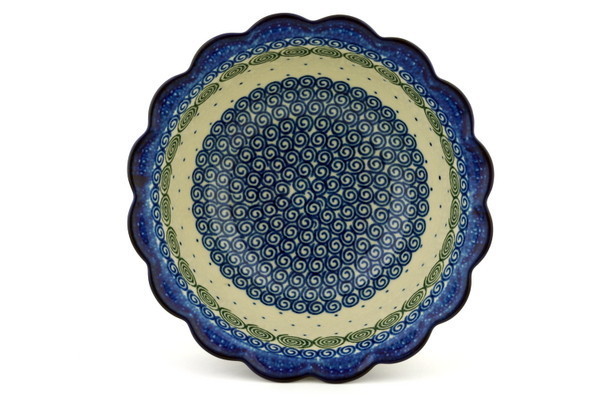 Scalloped Bowl 8"