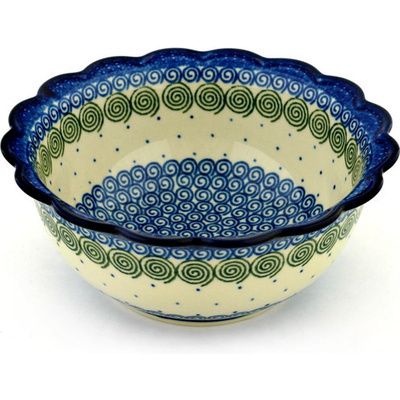 Scalloped Bowl 8"