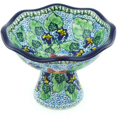 Bowl with Pedestal 8"