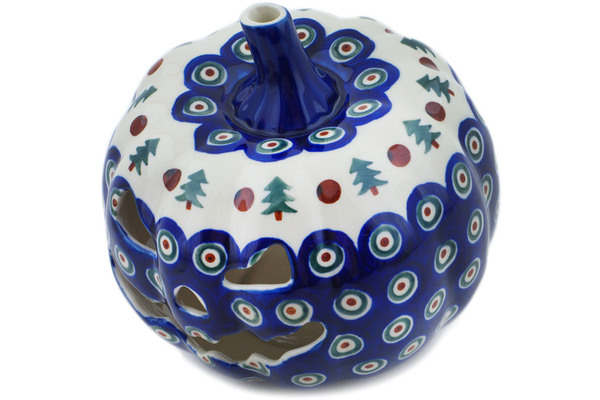 Jack O Lantern Candle Holder 7"