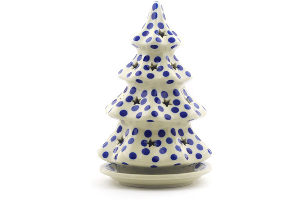 Christmas Tree Candle Holder 8"