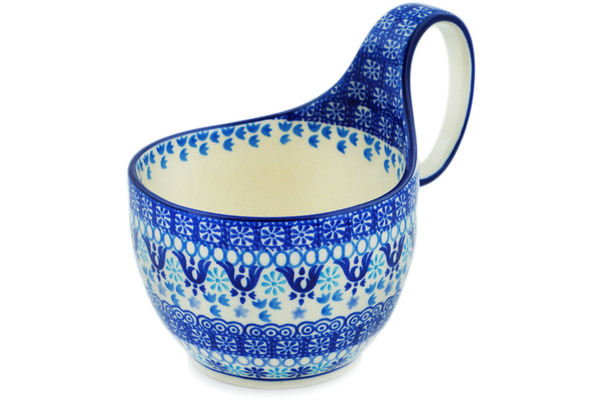 Bowl with Loop-Handle 6"